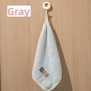 Hanging Coral Fleece Water Absorbent No-Lint Towel