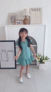 Two Mix - Baju Dress Anak Perempuan Santai - Overall Anak Cewek 1-8 Tahun 4339
