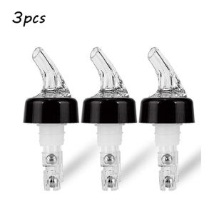 Automatic Measured Bottle Pourer - Pack of 3 1 Oz (30 ML) Quick Shot Spirit Measure Pourer Drinks Wine Cocktail Dispenser