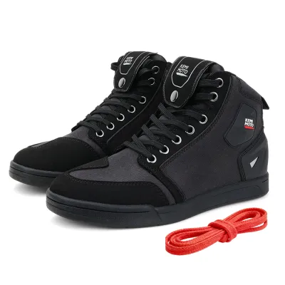 KEMIMOTO Nam Xe Máy Giày Mùa Hè Giày Boot Cổ Ngắn Chống Va Chạm Phản Quang Bảo Vệ Bền Thoáng Khí Moto Gear