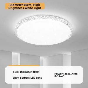 Modern Popular LED Ceiling Light Circular Fixture