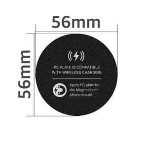 Ultra-thin Special Magnet Plate for Wireless Mobile Phone Charging Magnet Plate Universal Car Back Stick Mobile Phone Bracket