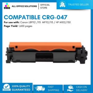 AOS Compatible CRG 047 CRG047 CRG-047 Toner Cartridge for use in Canon Printer
