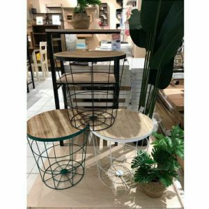 Informa Meja Topaz Toby sudut sisi minimalis