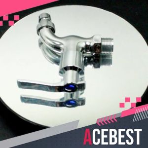 ACEBEST Kran Air Kamar Mandi, Kran Air Desain Modern, Kran Taman Kualitas Tinggi, Kran Tembok SLT-40