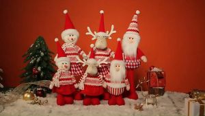 Thú Bông TB05 Cao 70cm Phụ Kiện Trang Trí Noel Giáng Sinh