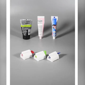 5pcs Rolling Tube Clip Lazy Toothpaste Squeezer Adjustable Tube Press Tool Eco-Friendly Bathroom Accessory