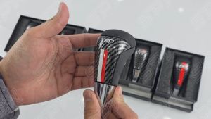 UNIVERSAL OEM GEAR KNOB V2 Perodua Proton Honda Toyota Nissan Kia Hyundai Volkswagen BMW Mercedes Audi BYD Chery TRD GR SPORT Carbon Fiber Leather Car Accessories Axia Myvi Bezza Saga Persona X50 Vios City