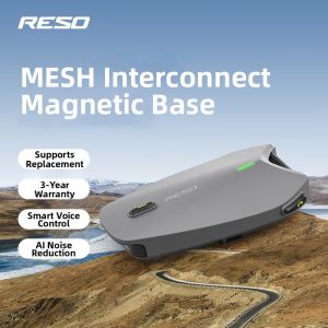 ResoPilot | Bluetooth Headset with Mesh Intercom Noise Cancelling for Motorcycle Helmets