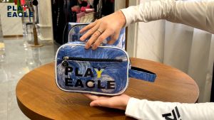 Túi golf thể thao cầm tay Banasan Golf Club nam nữ da PU màu xanh nước biển