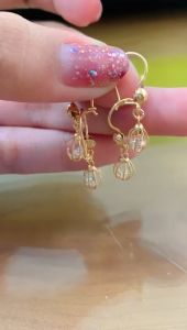 ANTING EMAS KADAR 375 ATAU 8K DAN 300 ATAU 6K MODEL LAMPION KRYSTAL KODE ATKMN 170