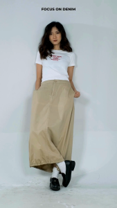 FOD Rok Panjang Wanita Dyaa Dark Cream 53015F5DC