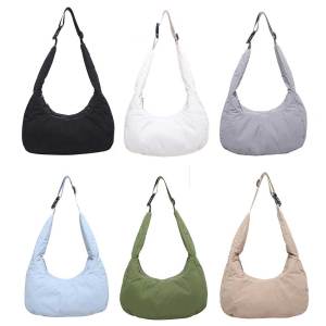 Túi đeo vai dành cho nữ dây đeo điều chỉnh được Túi hobo màu trơn Tote Túi có khóa kéo cho du lịch làm việc mua sắm