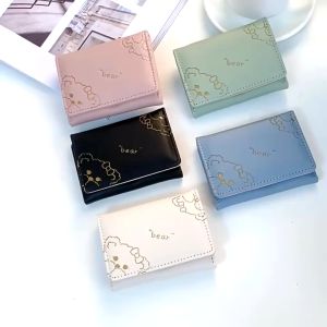 Ví bóp nữ mini gấu da Pu cao cấp BAG U VBEAR72