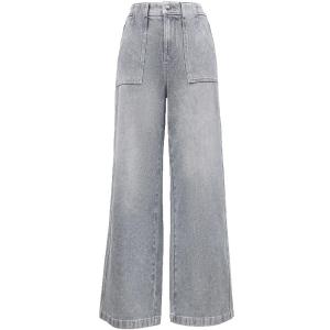 Comfortable High Waist Wide Leg Jeans Womens Loose Fit Denim Pants Spring Autumn New Style Cotton Blend Stretchy Commute Friendly