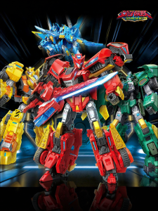 Auldey | Lightning Transformation Robotic Car Mech Toy
