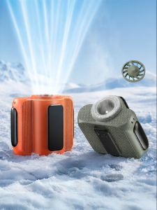 HELLOLEIBOO | Portable Waist Hanging Fan Cooling