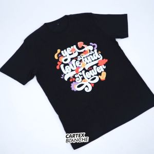 CARTEXBLANCHE You Deserve Love Atasan Baju Kaos Tshirt Sablon Pria & Wanita S - XXL