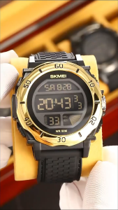 PENGIRIMAN INSTANT -- Jam Tangan pria skmei 2099 rubber digital water resist original