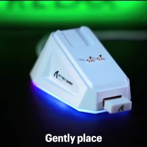 Attack Shark X11 PAW3311 Wireless Gaming Mouse | 1K Hz Polling Rate Macro Support RGB Magnetic Docking Charger for Esports