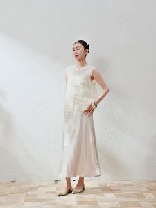 SUSHE | Traditional Chinese Embroidered Lace Double-layer Vest