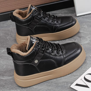 JIFANPAUL | High Shaft Snow Boots Thick Sole Warm Cotton Womens Shoes