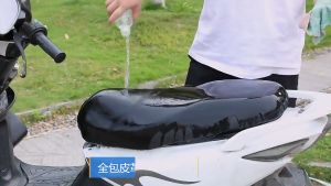Motorcycle seat cover waterproof dustproof rainproof sunscreen motorcycle cushion seat cover protective
