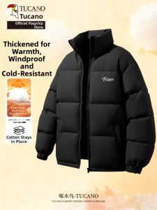 TUCANO | Thick Warm Winter Cotton Jacket Mens Stand Collar