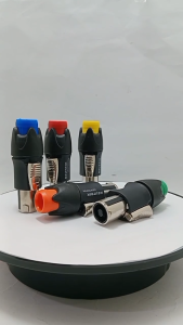 Jack spicon spikon NEUTRIK hitam - jack speaker bagus 2pcs