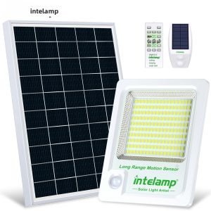 intelamp | Đèn Năng Lượng Mặt Trời Intelamp 12000mAh Với Tấm Pin Mặt Trời Lớn Cảm Biến Chuyển Động Kép Đèn Tường An Ninh Chống Ngập Nước Cho Sân Vườn Hiên Nhà Ngoài Trời