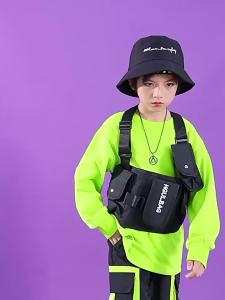 Quần Cargo Hip-Hop Thời Trang Khiêu Vũ Đường Phố Trẻ Em Quần Áo Biểu Diễn Khiêu Vũ Jazz Cho Bé Trai Bé Gái Thời Trang Độc Đáo 3.10
