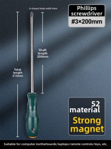 SATA | Long Magnetic High Hardness Screwdrivers Tool Kit