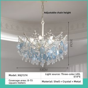 JIASHIDA | Vintage Style Crystal Chandelier