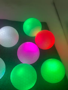 Luminous Golf Ball Glow Ball LED Golf Glow Ball Nighttime Practice Supplies Golf Course Practice Ball Golf Ballce
