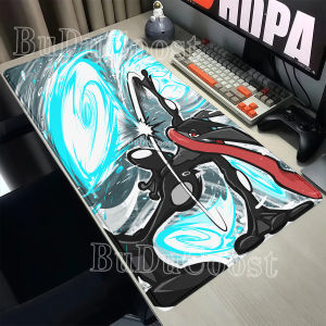 Bandai | Larger Mouse Pad Pokemon Anime Kawaii Gaming Keyboard Overlock Mousepad Office Accessorie Non-slip Base HD Printing XXL Desk Mat