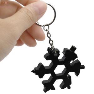 Gantungan Kunci Obeng Set Tools Pembuka Baut Sekrup 18 in 1 Baja Survival Tools 18in1 Berkemah Camping Touring