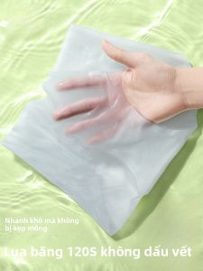 Quần lót tam giác MiiOW bằng lụa băng vải mỏng thoáng khí không đường may 2025