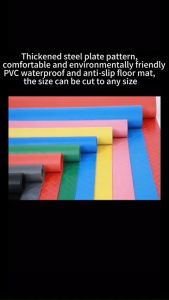 Anti-Slip checker Plate Rubber Matting/Flooring (0.9 Meter Wide X 1 Meter Long) DIY CUT