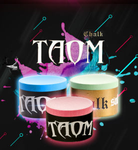 TAOM Chalk Round Blue Green Pink Colors Billiard Chalk Pool Snooker Chalk Accessories Billiard Accessories