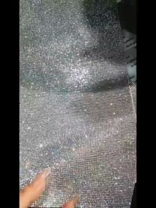 12x20cm Shiny Crystal Rhinestone Sticker Self Adhesive DIY Diamond Sticker For Arts Crafts Car Decor