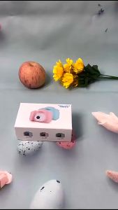 Mini 4K Kids Camera 800W Pixels HD Screen Compact Digital Toy Camera with VDO and Smile Snapshot for Children