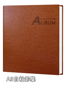 Album Ảnh Tự Dính Dung Tích Lớn A3 Album Lưu Trữ Hình Ảnh 16 Inch Album Đựng Thẻ Mở Rộng A4 Album Ảnh