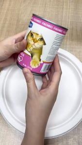 8PCS Faenbei 375g Wet Cat Food High Protein Beef Tuna Salmon Nutritious Cats Easy to Digest