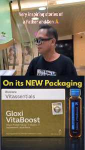 Biocore Gloxi Vitaboost | Calcium & Collagen Wellness Supplement drink | 30 vials