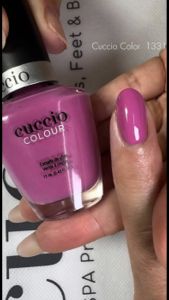 Cuccio Nail Color Polish 1331 (US Products)  A Vivid Purple Crème 13ml