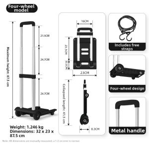 SHUQUE | Foldable Portable Heavy-duty Cart