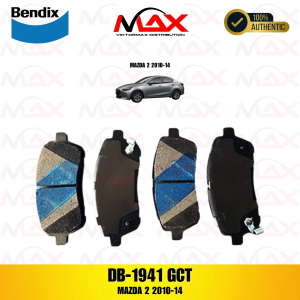 DB 1941 BENDIX BRAKE PAD FRT FORD FIESTA 2010-17