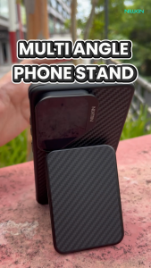 Nillkin FiberMate Magnetic Wallet Stand Card Holder RFID Shielding Slim Phone Wallet