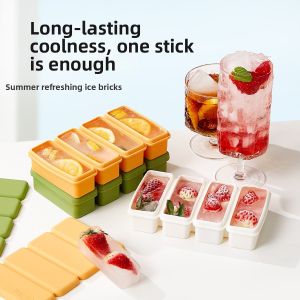 Sealed Baby Food Strip Ice Tray