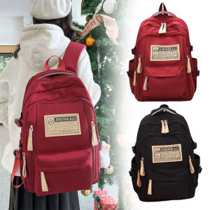 กระเป๋าเป้สะพายหลังขนาดใหญ่ ดีไซน์น่ารัก ทันสมัย จุของได้เยอะ สำหรับนักเรียนหญิง ปี 2025 เหมาะสำหรับการเดินทางและใช้ในชีวิตประจำวันในมหาวิทยาลัย พร้อมดีไซน์ที่สนุกสนาน